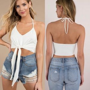 Halter Crop Top
